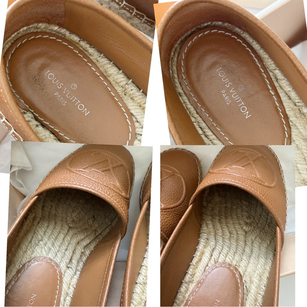Louis Vuitton Starboard Leather Espadrilles size 36 - Picture 10 of 16